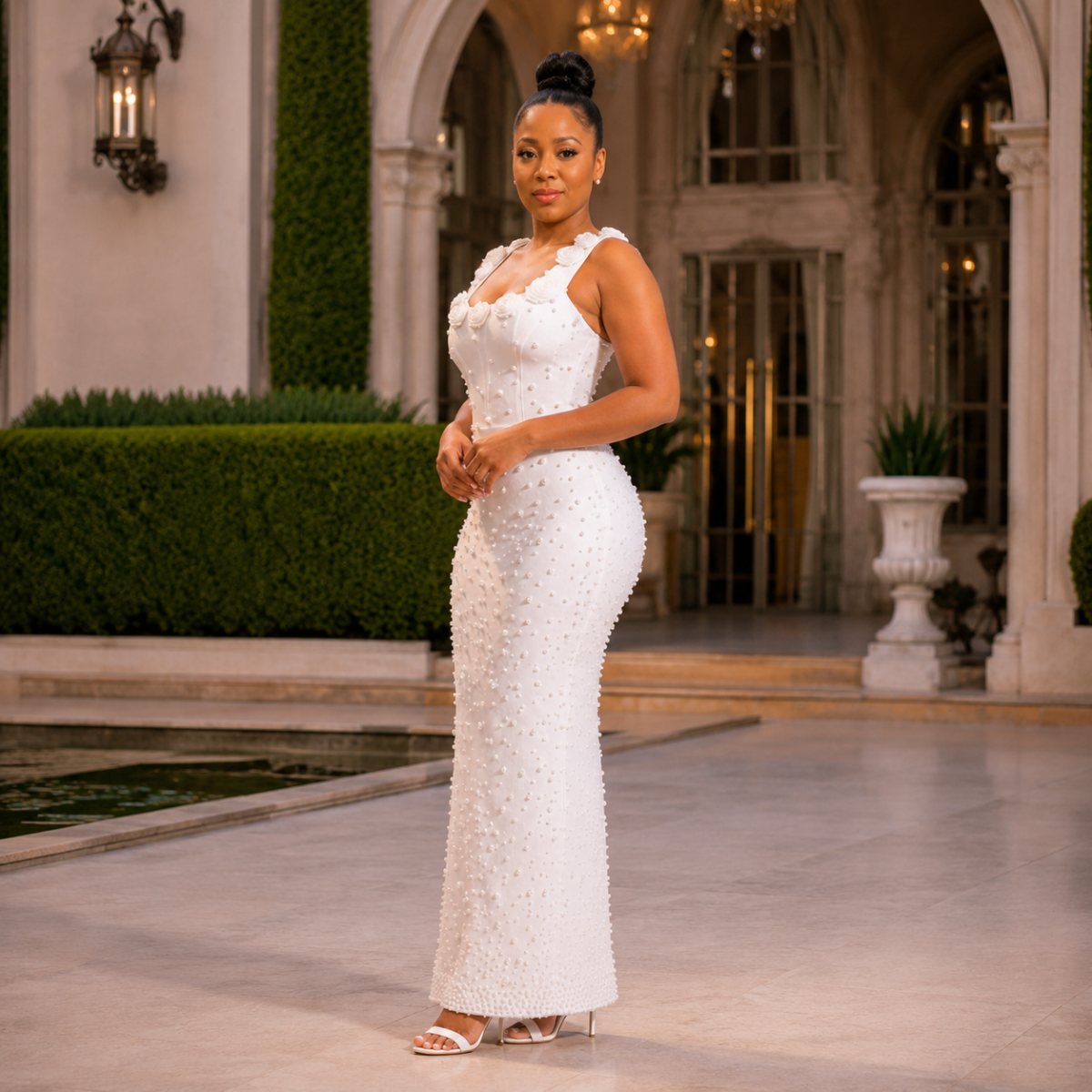 The Ondine Gown — Pearl Ivory
