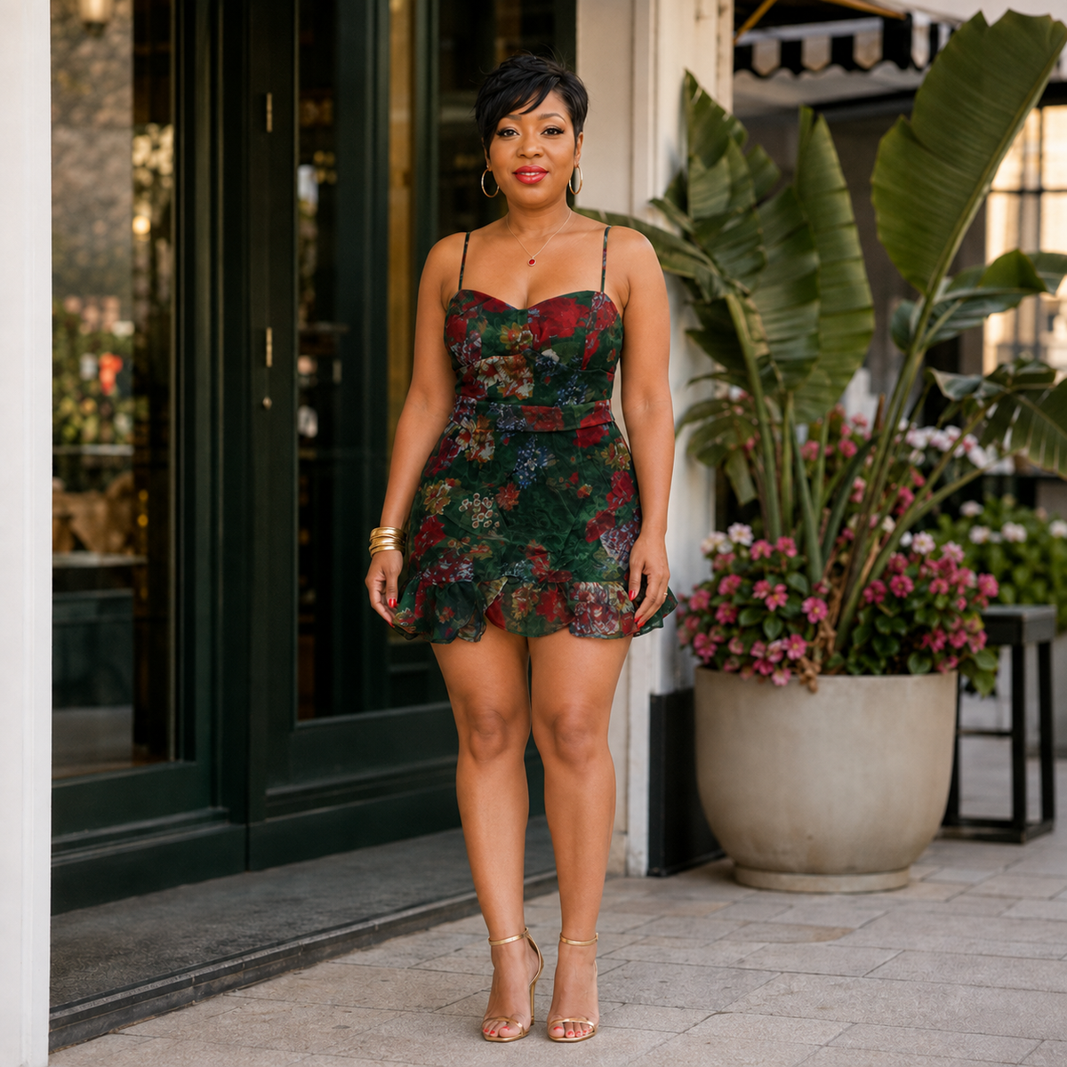 Emerald Garden 2-in-1 Convertible Floral Set