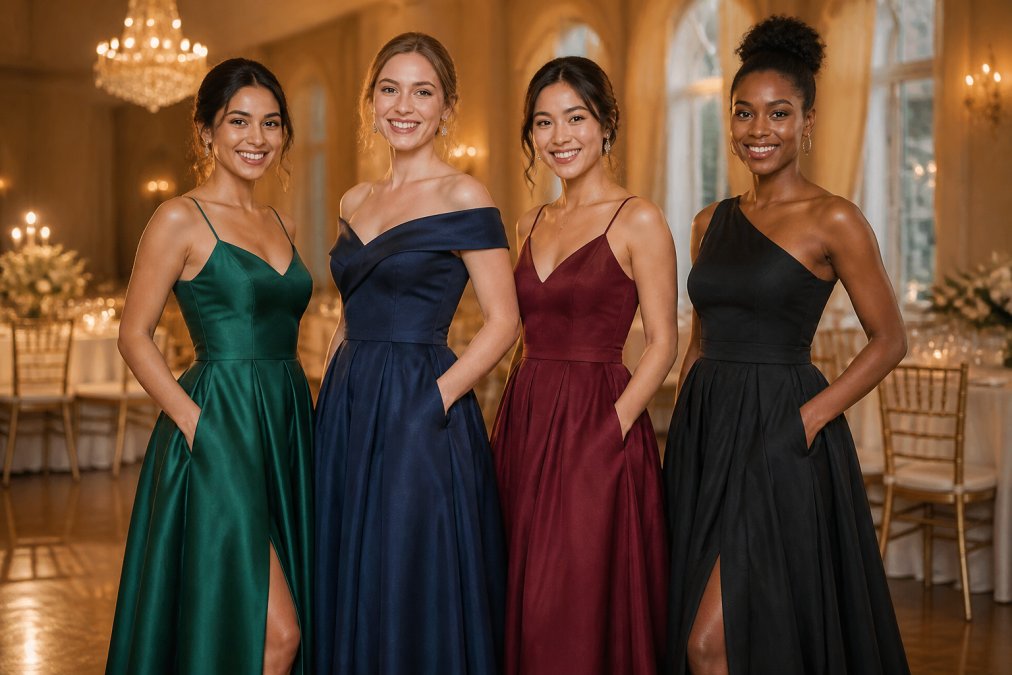 Elegant Gala Gowns with Pockets: Style Meets Function